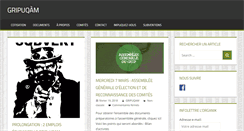 Desktop Screenshot of gripuqam.org