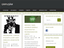 Tablet Screenshot of gripuqam.org